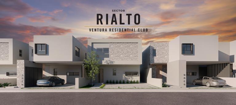Casas en Venta en Rialto - Modelo Vallejo en Ventura Residential Club Hermosillo Sonora