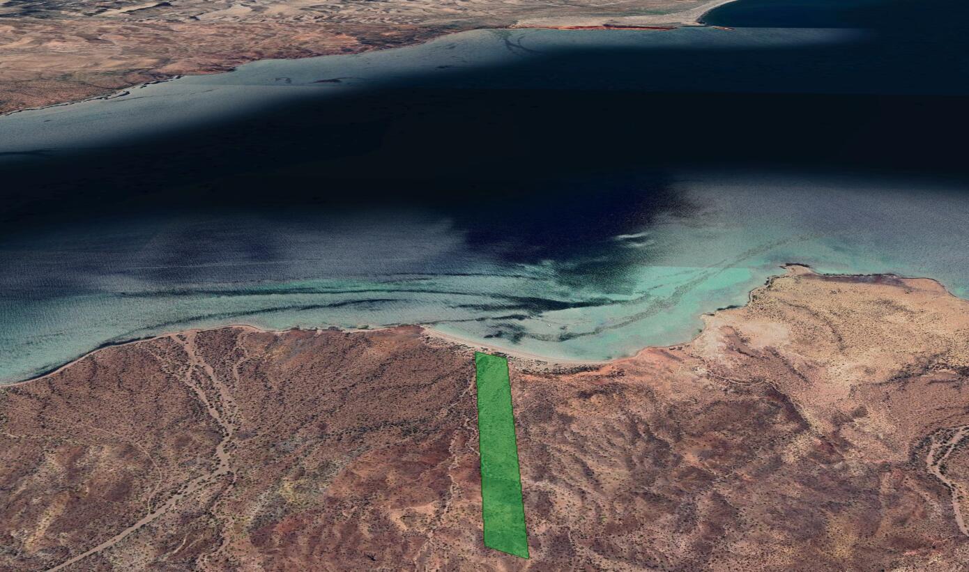 Terreno en  VENTA en Baja California Sur con 100m de Oceano