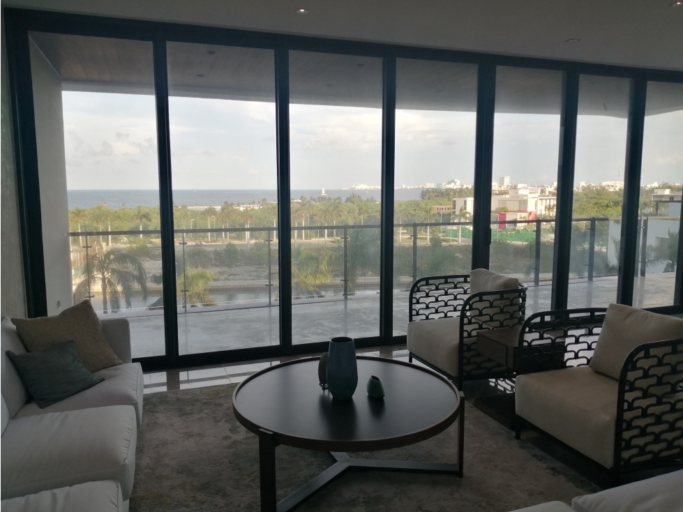 Lujoso departamento en venta en condominio exclusivo en Cancún